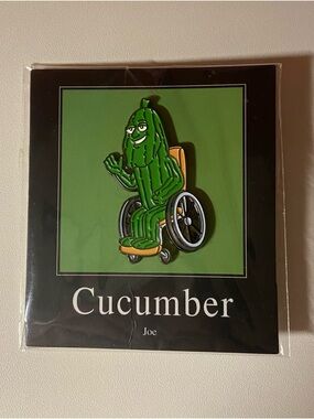 Rare Cucumber Joe Pin By Cold Ones/ Cool Shirts Limited Release Pin Family Guy